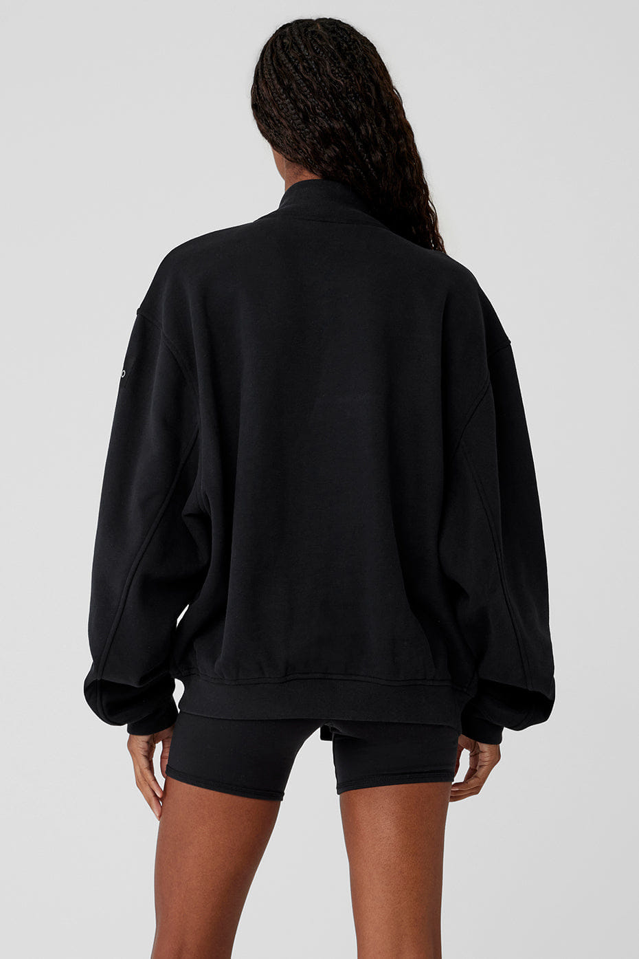 Alo Yoga Renown Varsity Jacket - Black