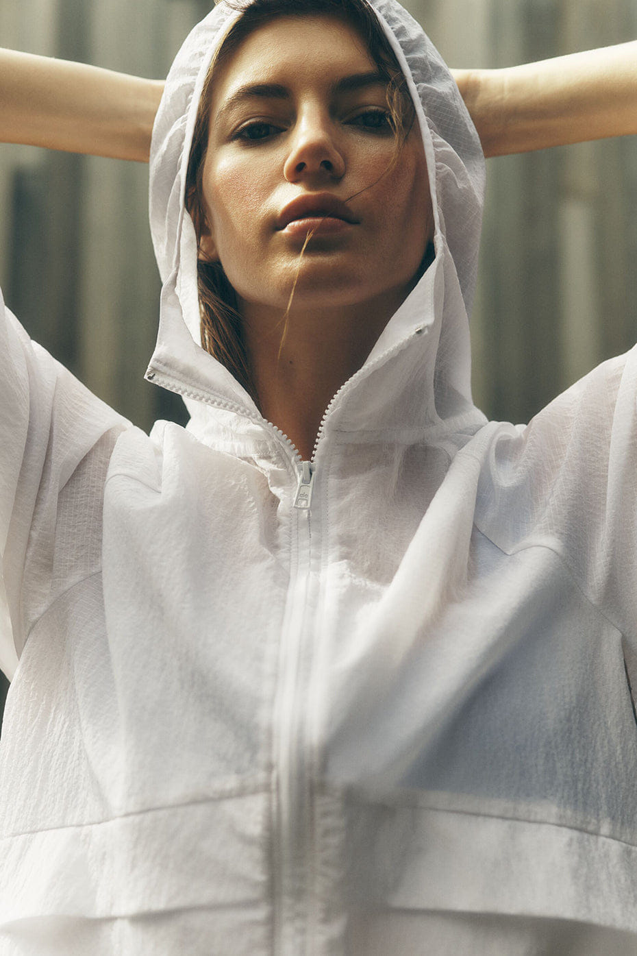 Alo Yoga Ripstop Electric Jacket - White