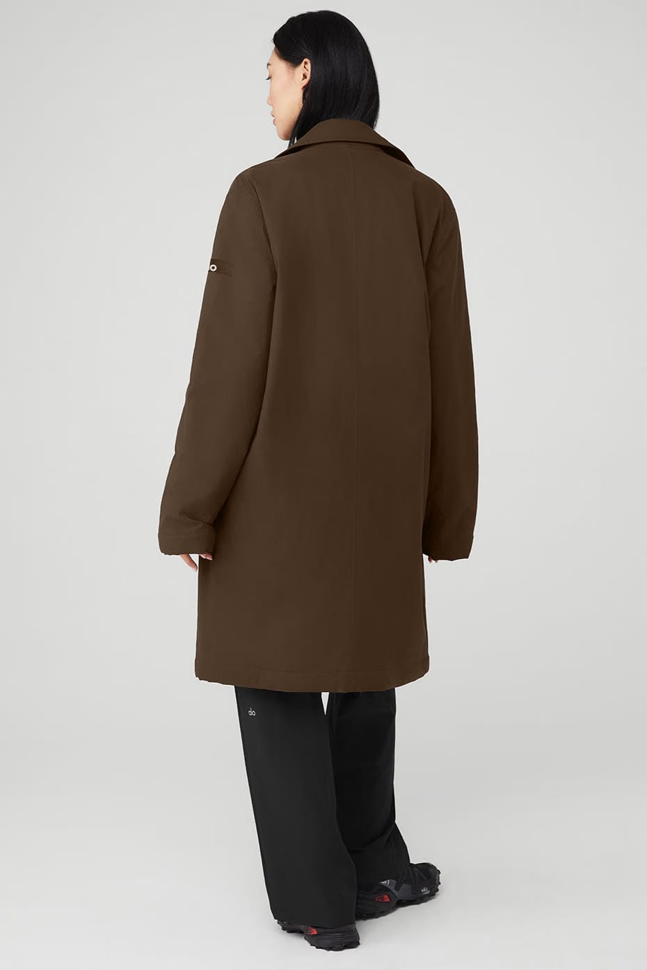 Alo Yoga Signature Overcoat - Espresso