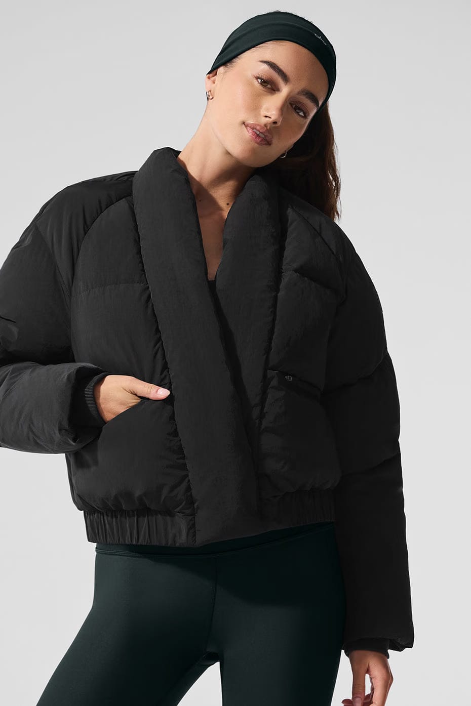 Alo Yoga Stargazing Puffer - Black