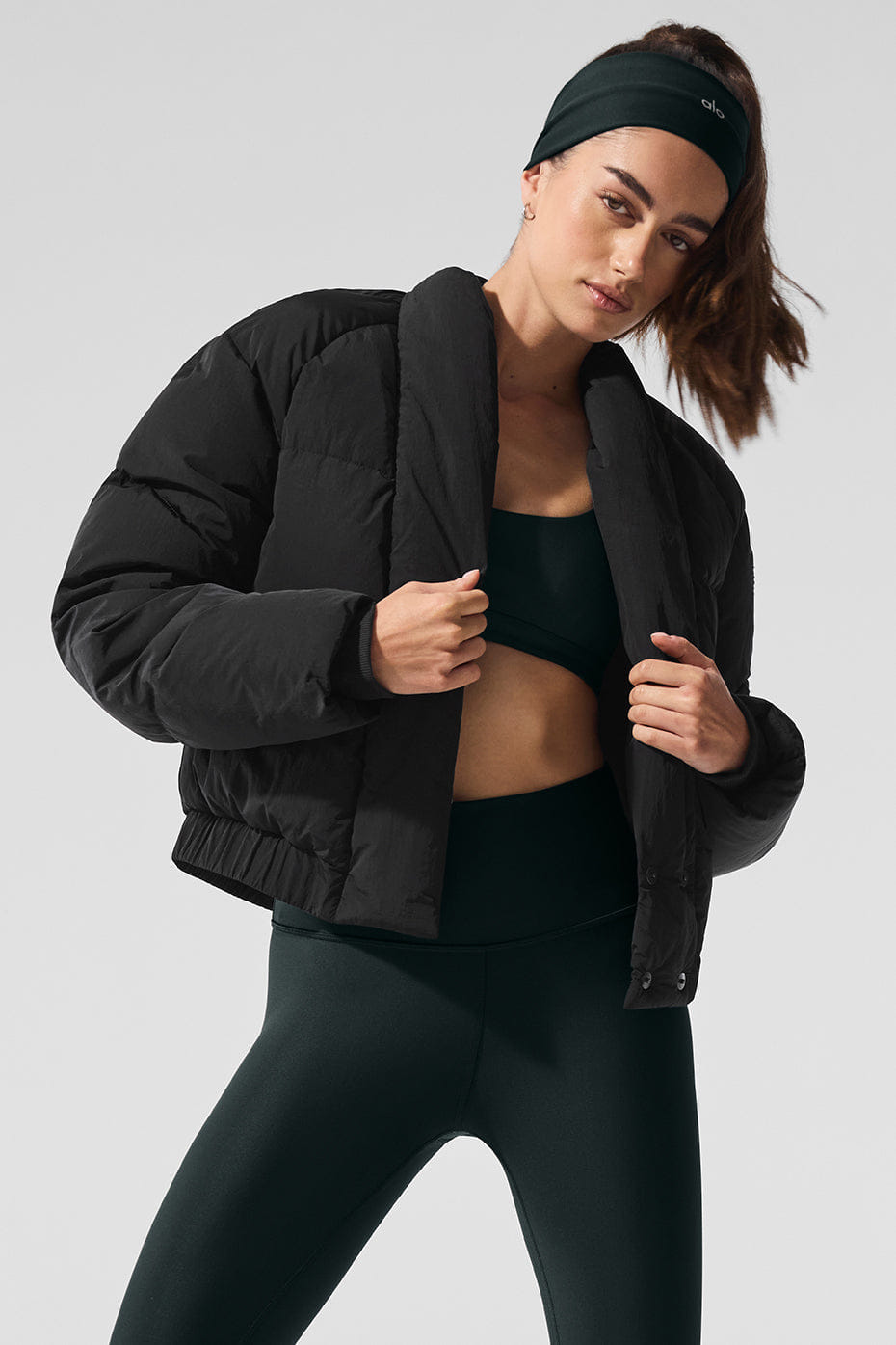 Alo Yoga Stargazing Puffer - Black