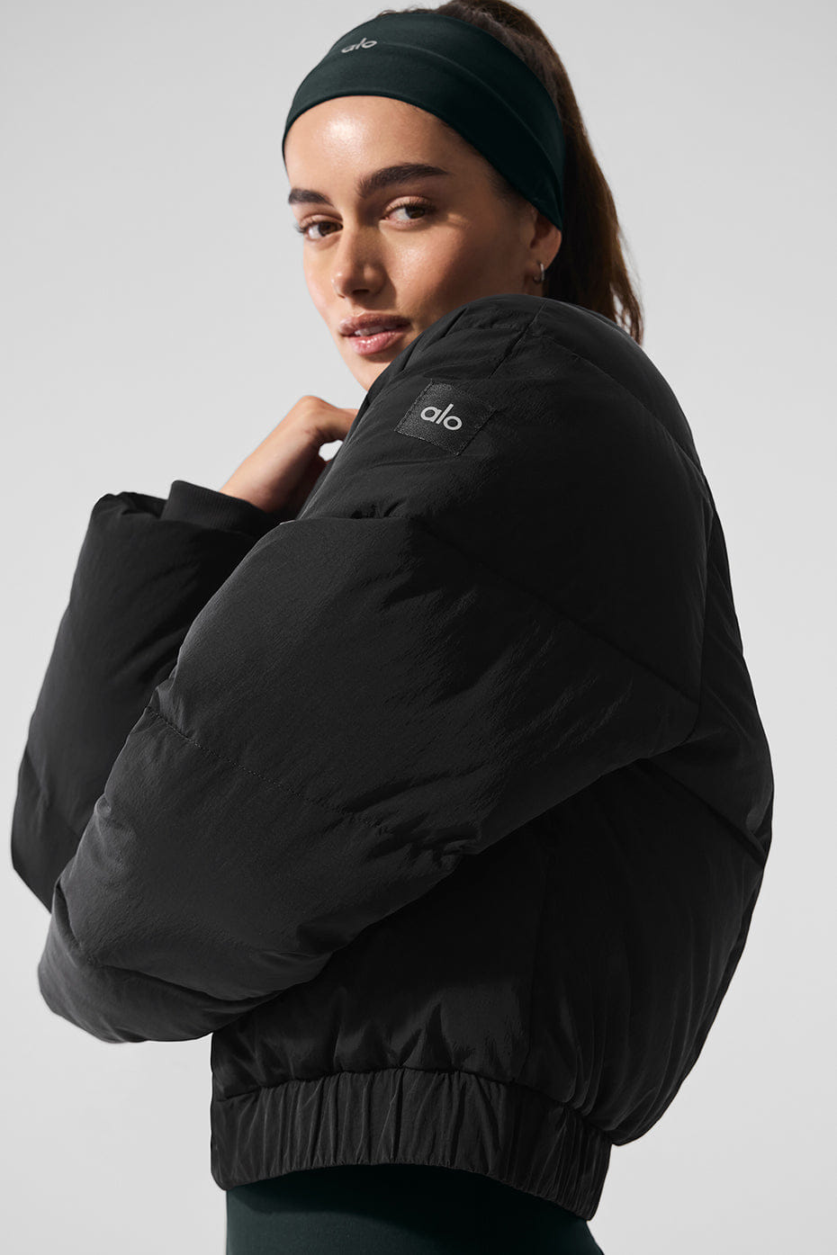 Alo Yoga Stargazing Puffer - Black