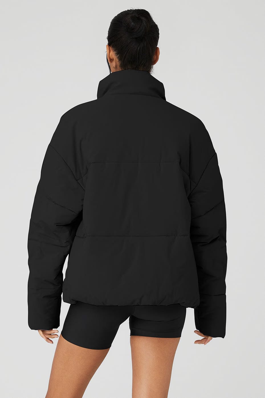 Alo Yoga Stretch Woven Street Puffer - Black
