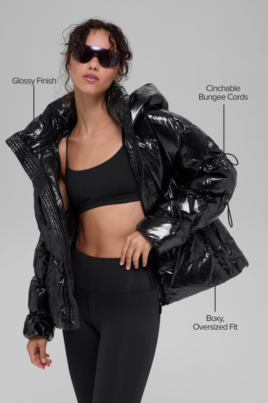 Alo Yoga Stunner Puffer Jacket - Black