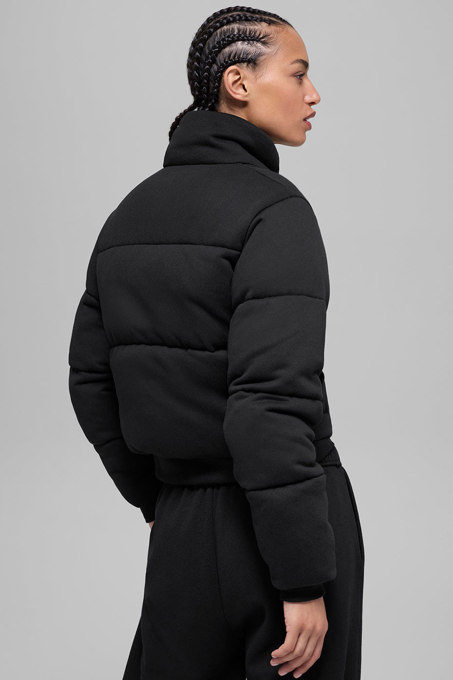 Alo Yoga Sweatshirt Puffer - Black