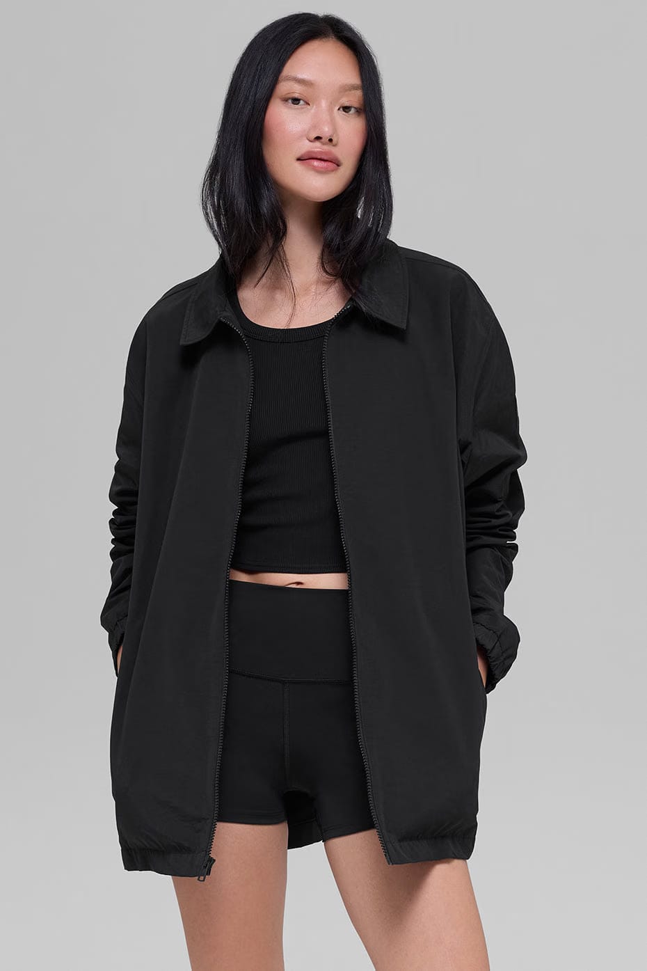 Alo Yoga Torrent Overshirt - Black