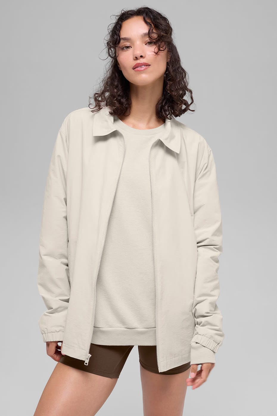 Alo Yoga Torrent Overshirt - Bone