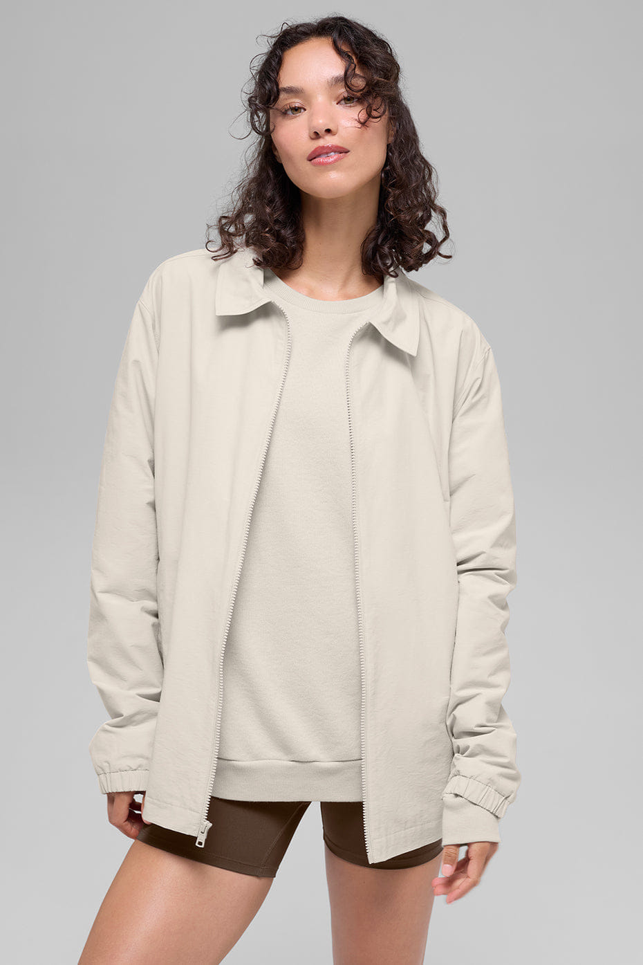 Alo Yoga Torrent Overshirt - Bone