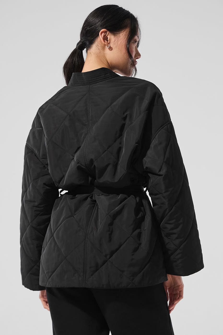 Alo Yoga Urbanite Wrap Puffer - Black