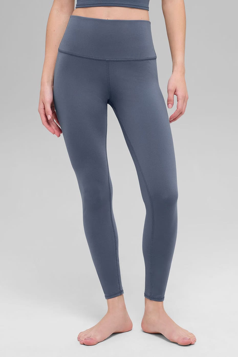 Alo Yoga 7/8 High-Waist Airbrush Legging - Bluestone