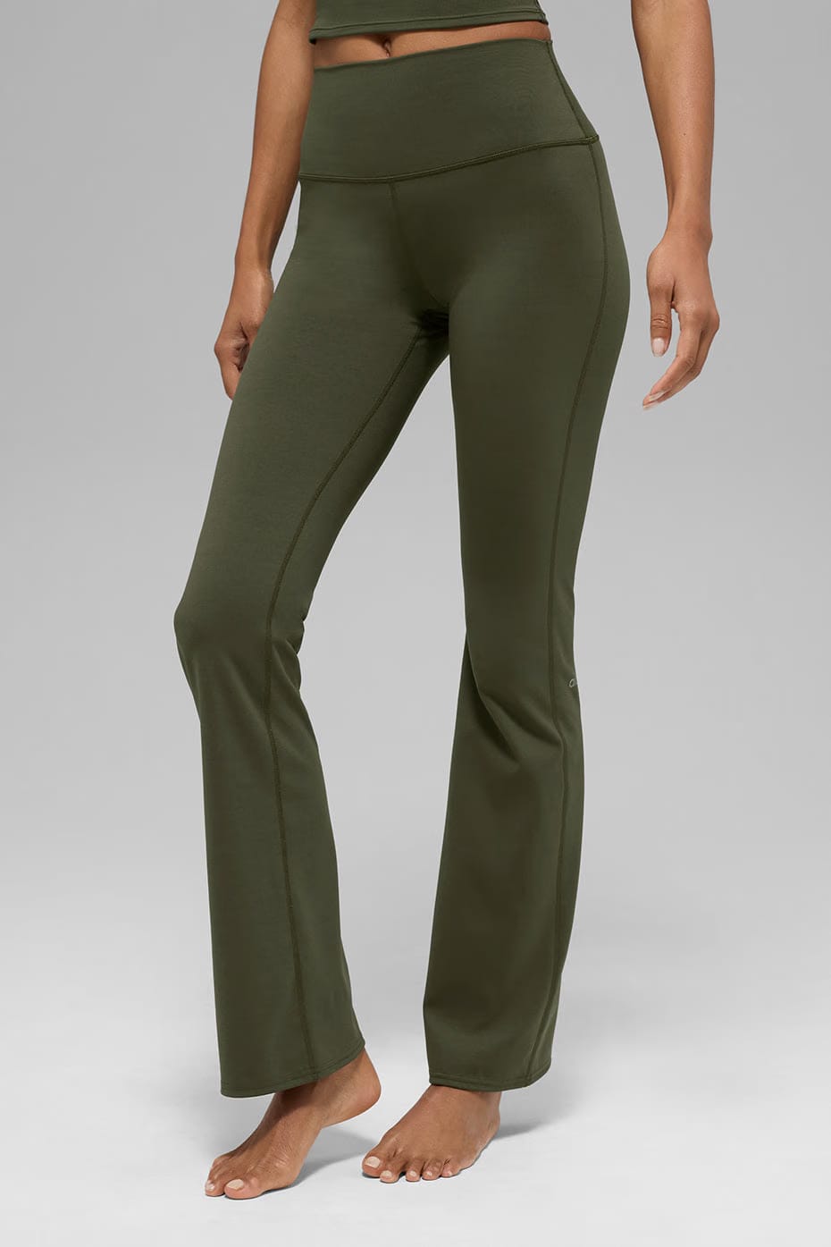 Alo Yoga ALO Softsculpt High-Waist Bootcut Legging - Green Olive