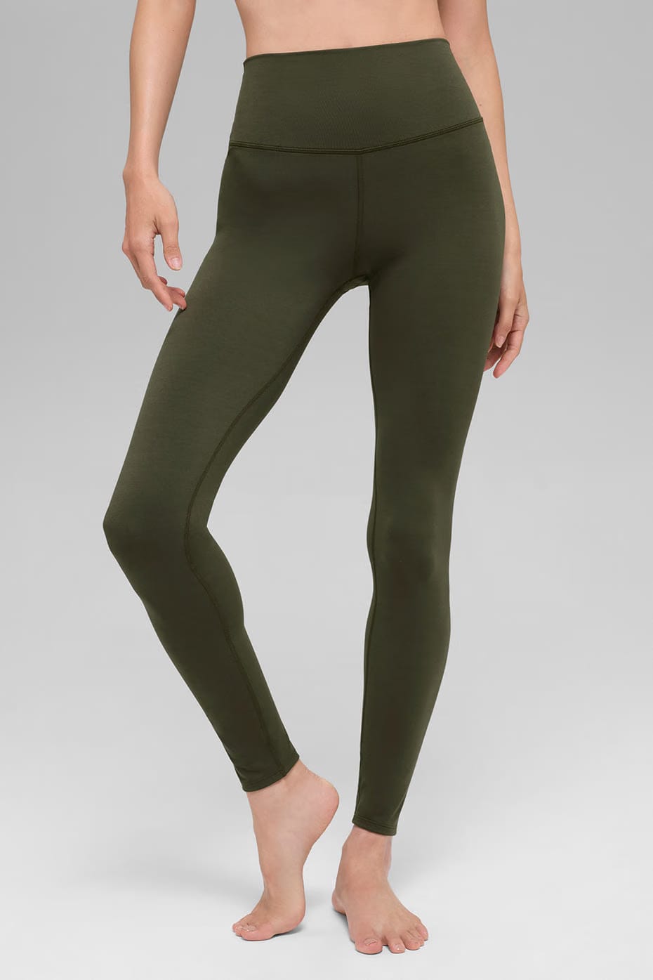 Alo Yoga ALO Softsculpt High-Waist Legging - Green Olive