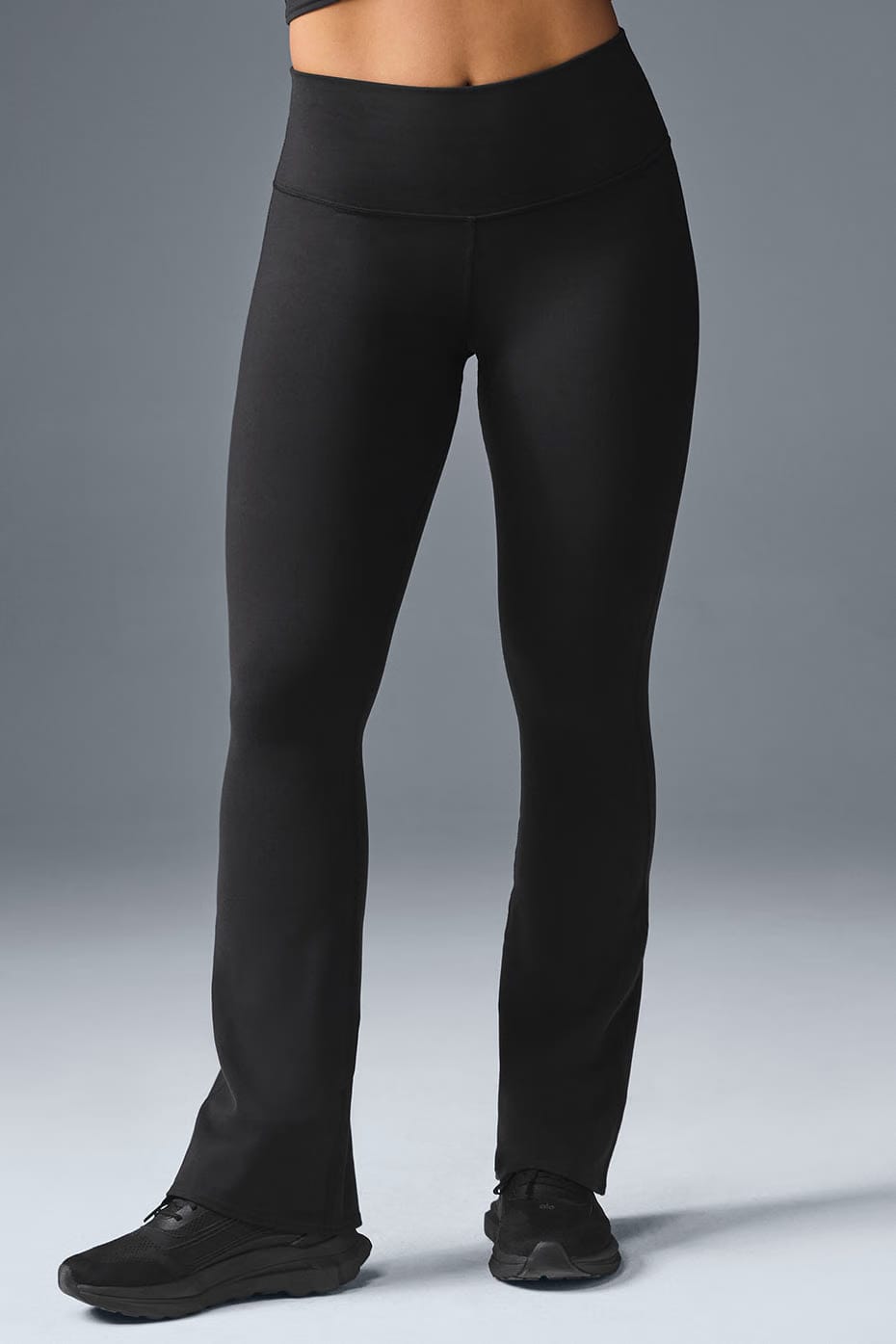 Alo Yoga Airbrush High-Waist Bootcut Legging - Black