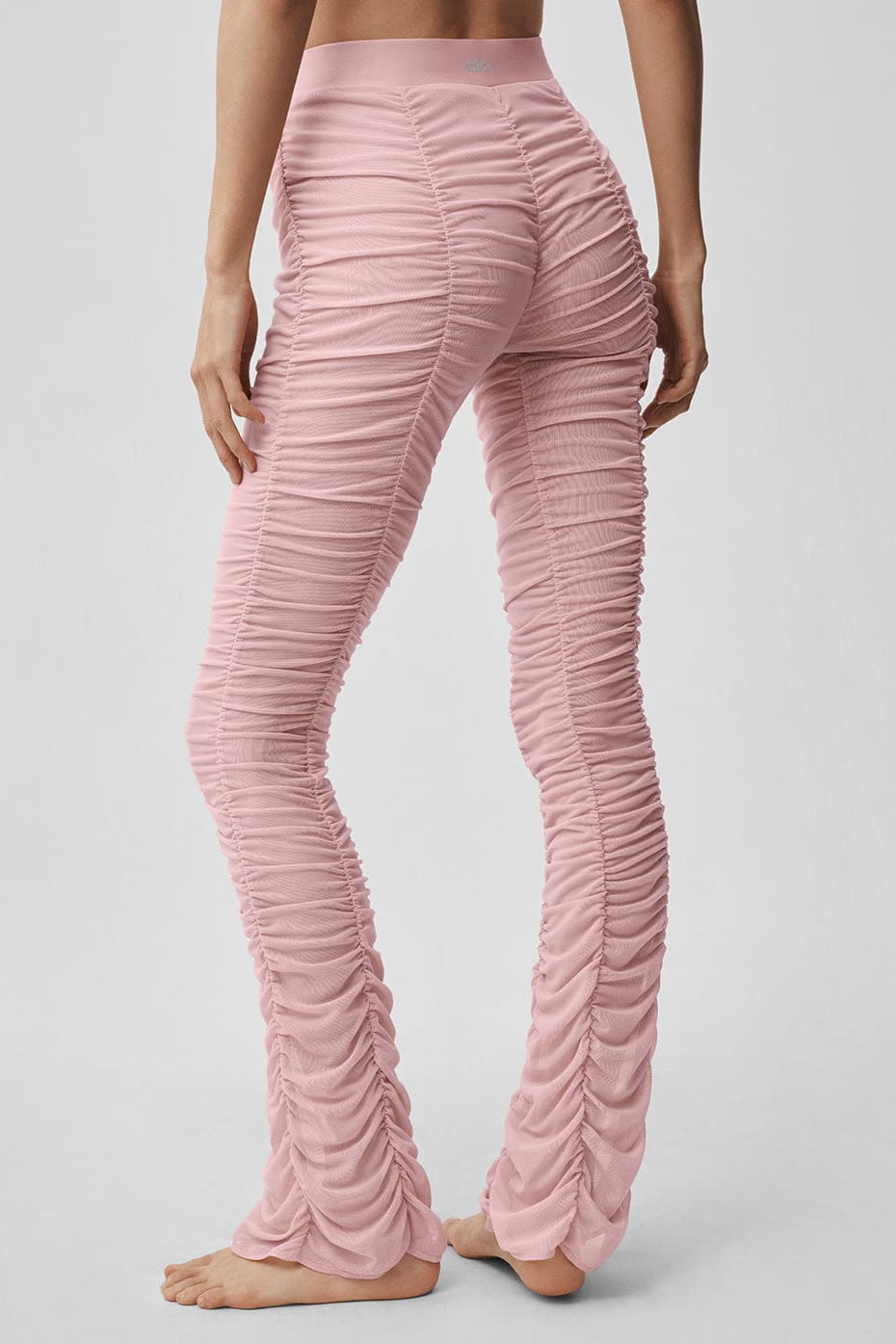Alo Yoga Airlift Mesh High-Waist Cherish Legging - Vintage Pink