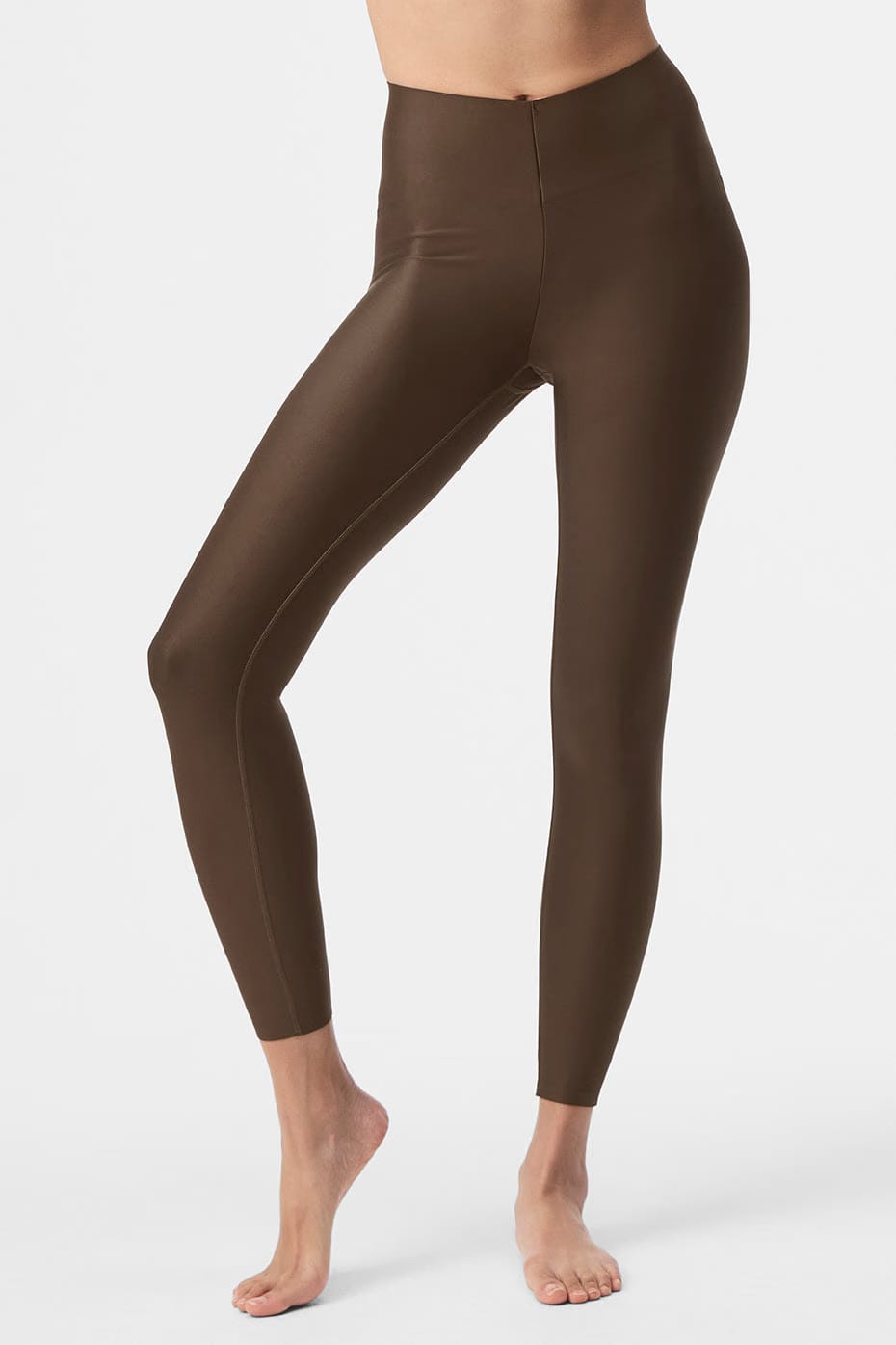 Alo Yoga Airlift Strength Extreme High-Waist 7/8 Legging - Espresso