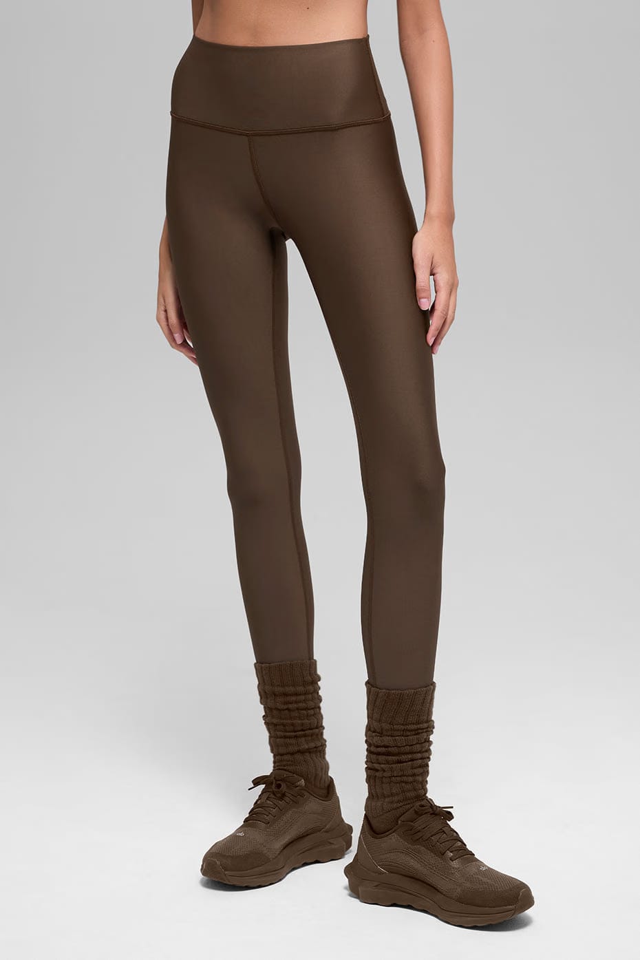 Alo Yoga Airlift Winter Warm High-Waist Legging - Espresso Price