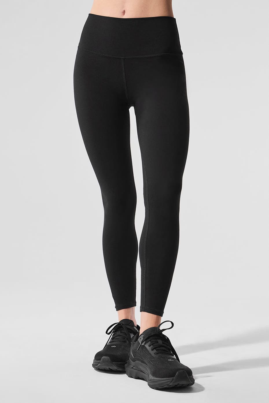 Alo Yoga Alosoft High-Waist 7/8 Highlight Legging - Black