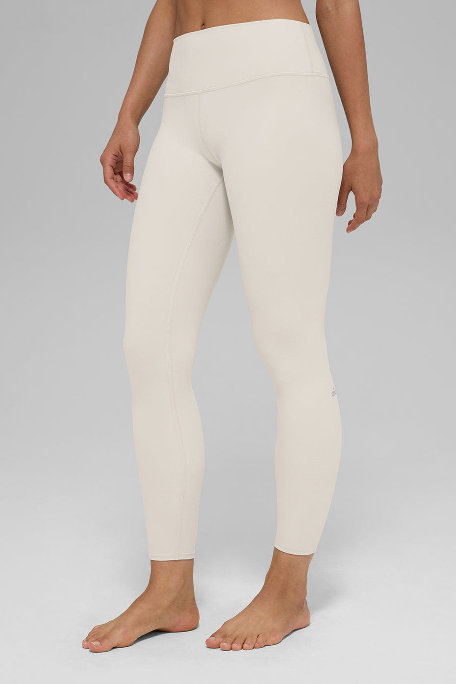 Alo Yoga Alosoft High-Waist 7/8 Highlight Legging - Bone