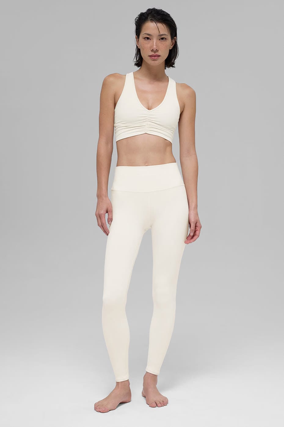 Alo Yoga High-Waist Airbrush Legging - Ivory