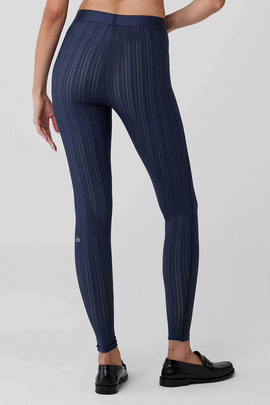 Alo Yoga High-Waist Euphoria Legging - Navy
