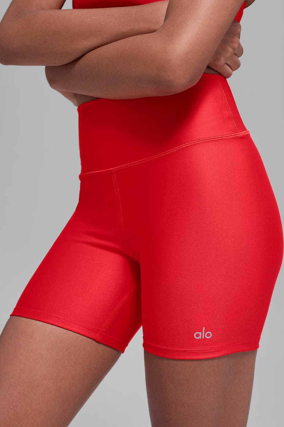 Alo Yoga 5" Airlift Energy Short - Bright Red