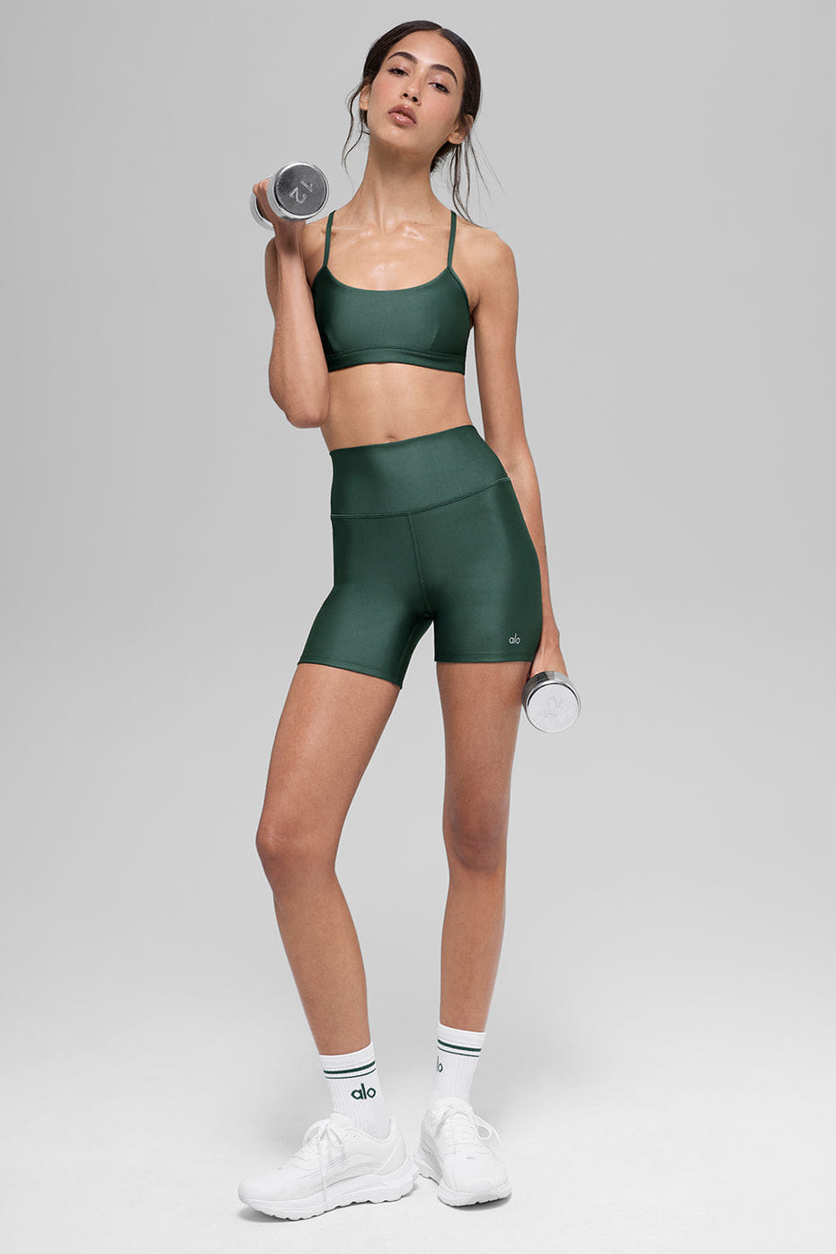 Alo Yoga 5" Airlift Energy Short - Clover Green