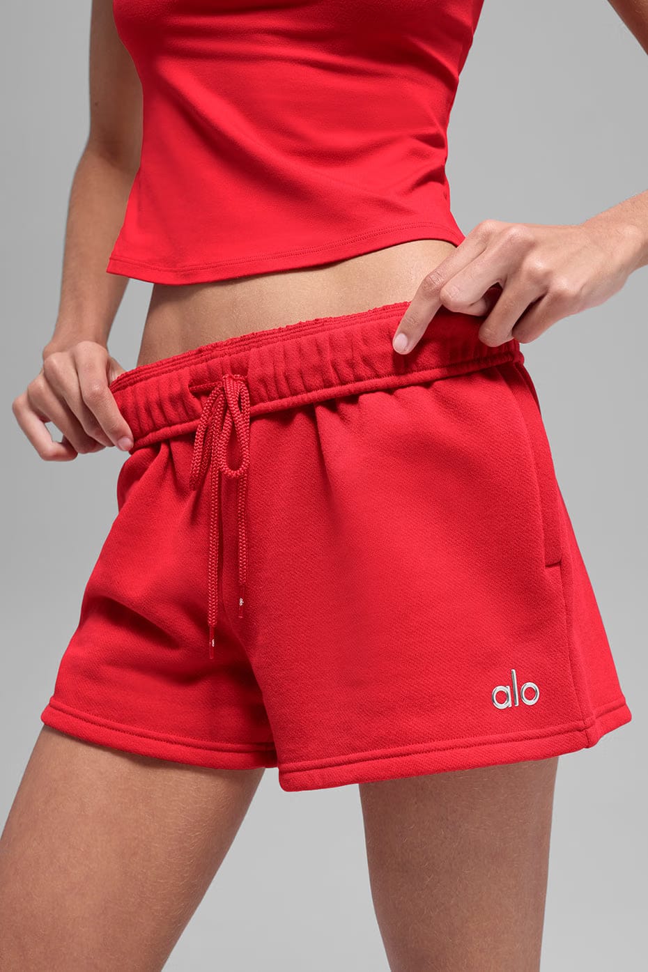 Alo Yoga Accolade Short - Bright Red