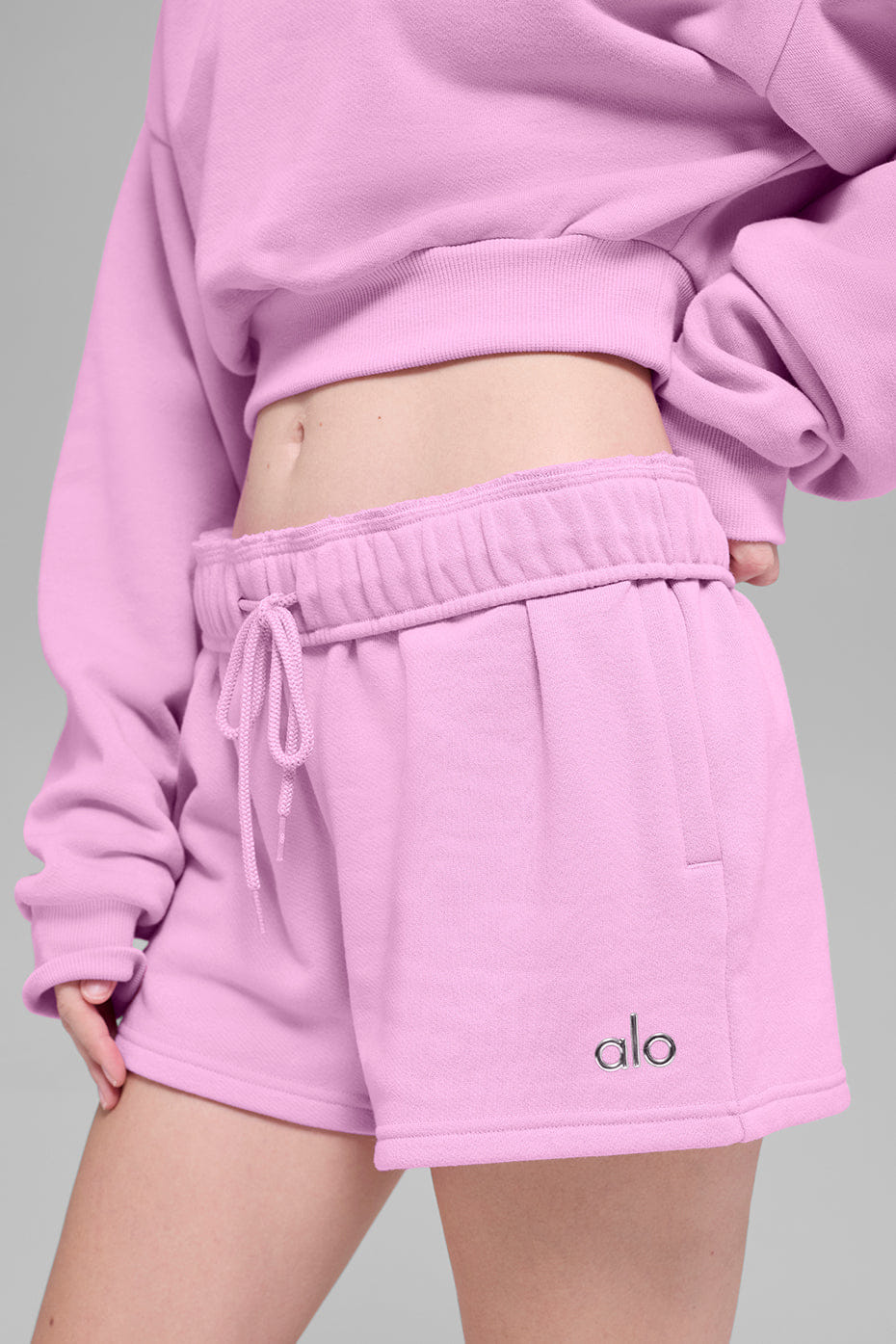 Alo Yoga Accolade Short - Candy Heart Pink