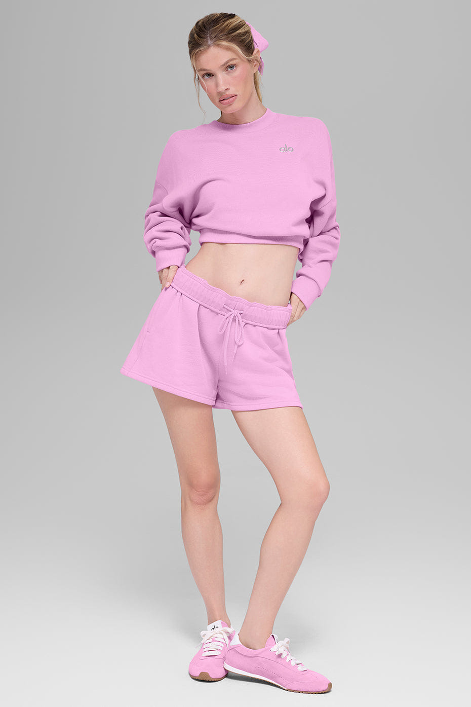 Alo Yoga Accolade Short - Candy Heart Pink
