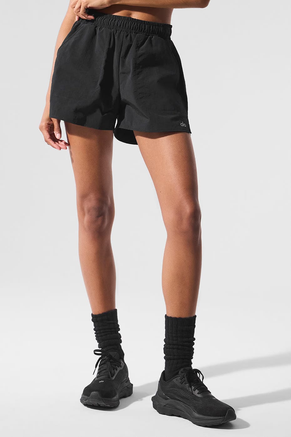 Alo Yoga Alumni Short - Black