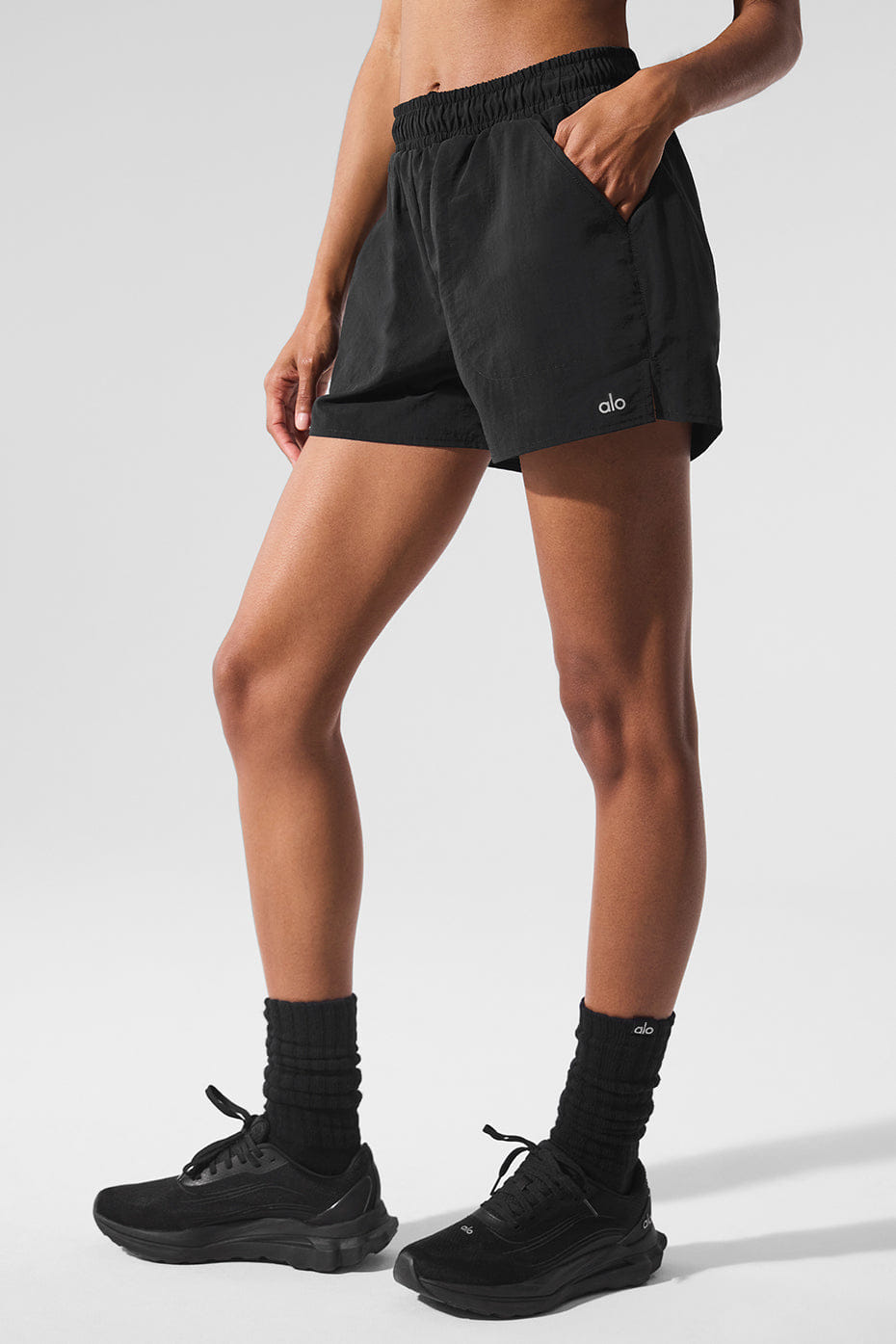Alo Yoga Alumni Short - Black