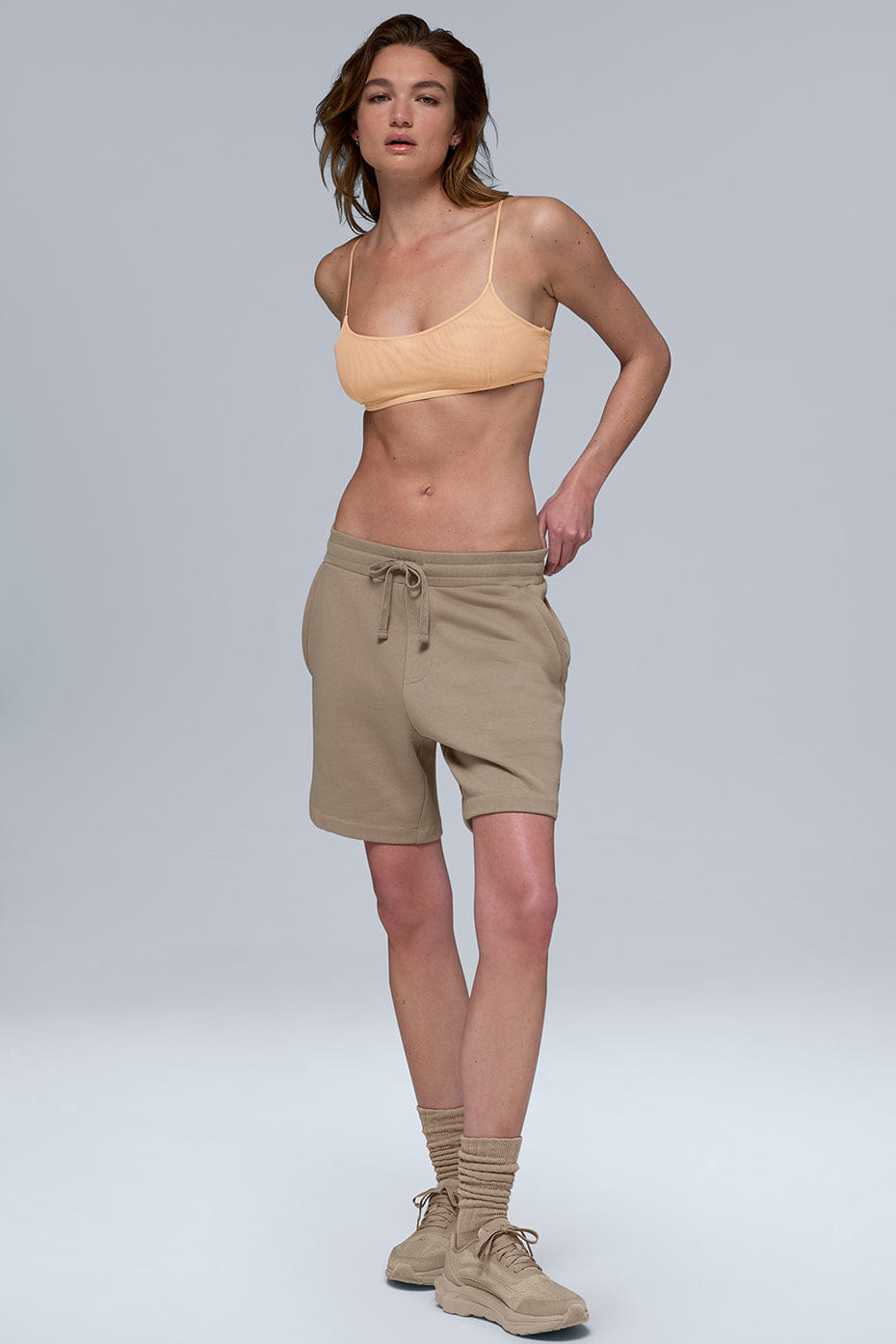 Alo Yoga Chill Short - Gravel