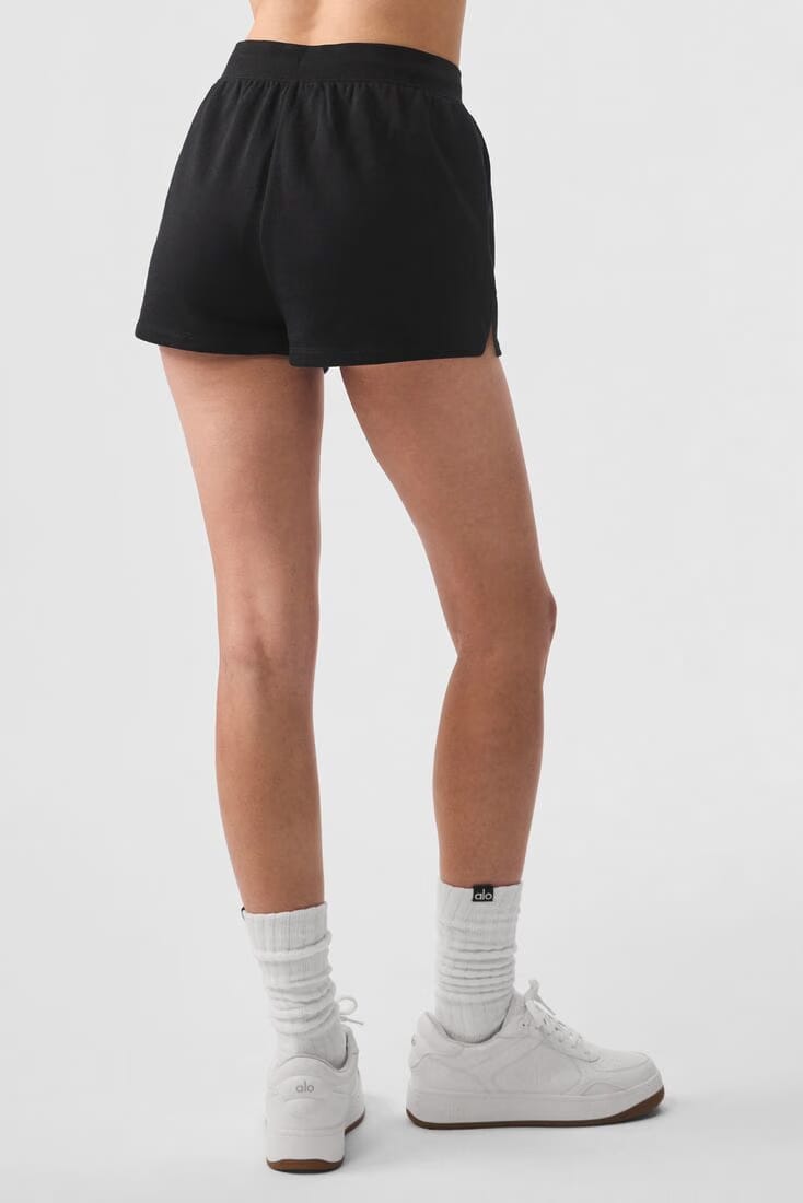 Alo Yoga Low Key Sweat Short - Black