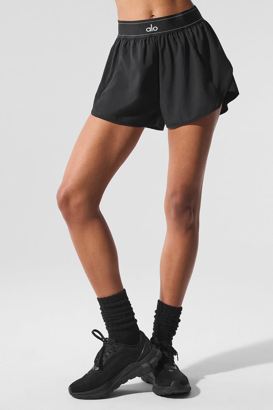 Alo Yoga Match Point Short - Black