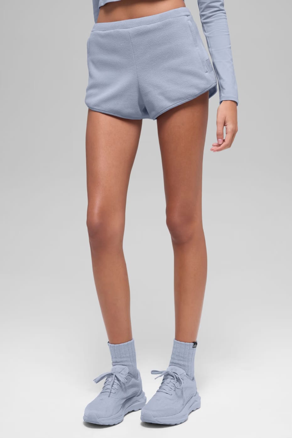 Alo Yoga Polar Fleece Retreat Short - Winter Frost