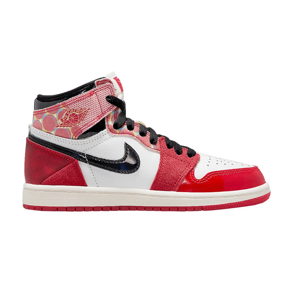 Jordan 1 Retro High OG Spider-Man Across the Spider-Verse (Pre School Kids)