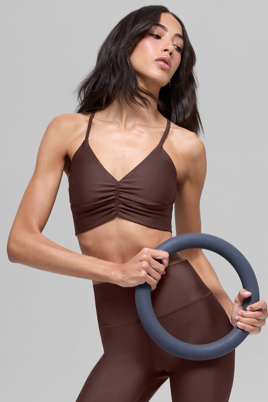 Alo Yoga Airlift Divine Bra - Brownstone