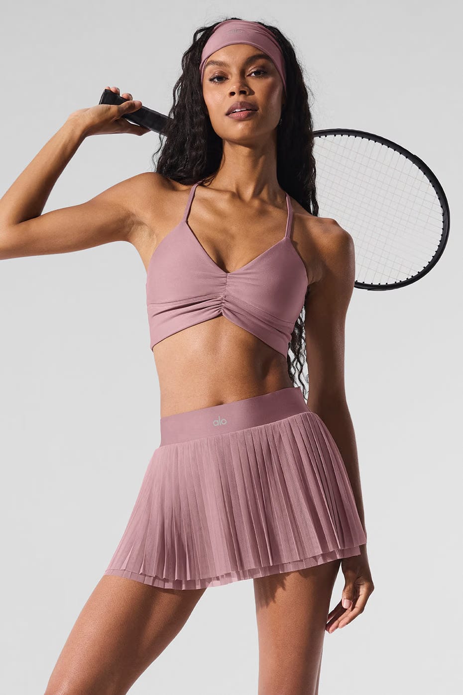 Alo Yoga Airlift Divine Bra - Smoky Quartz