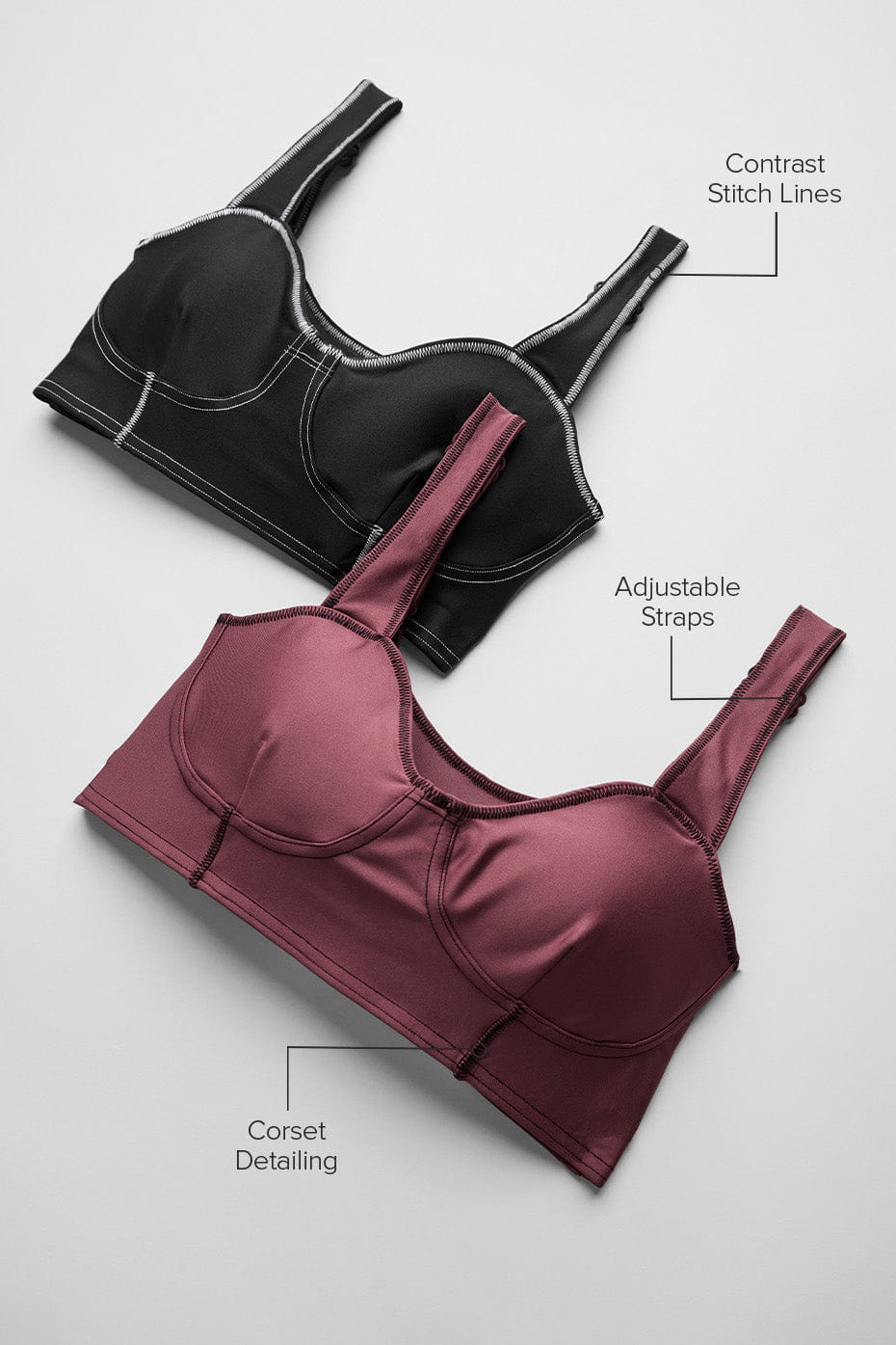 Alo Yoga Airlift Redefine Bra - Black/White