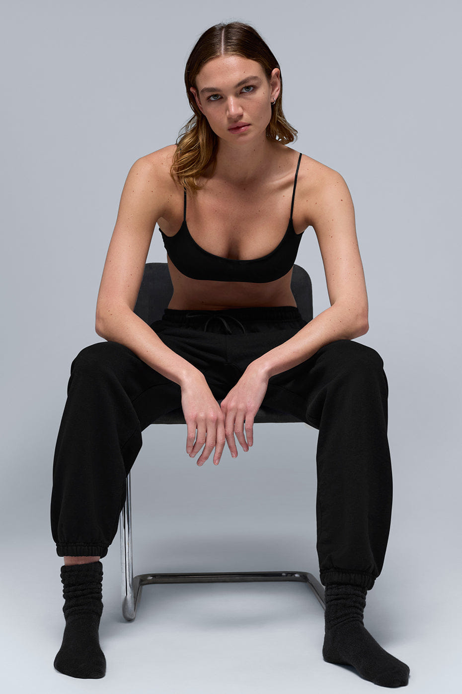 Alo Yoga Airmesh Venus Bralette - Black
