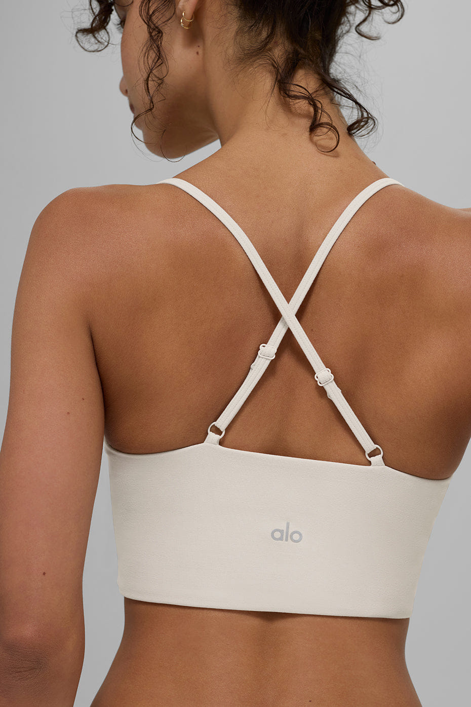 Alo Yoga Alosoft Highlight Bra - Bone
