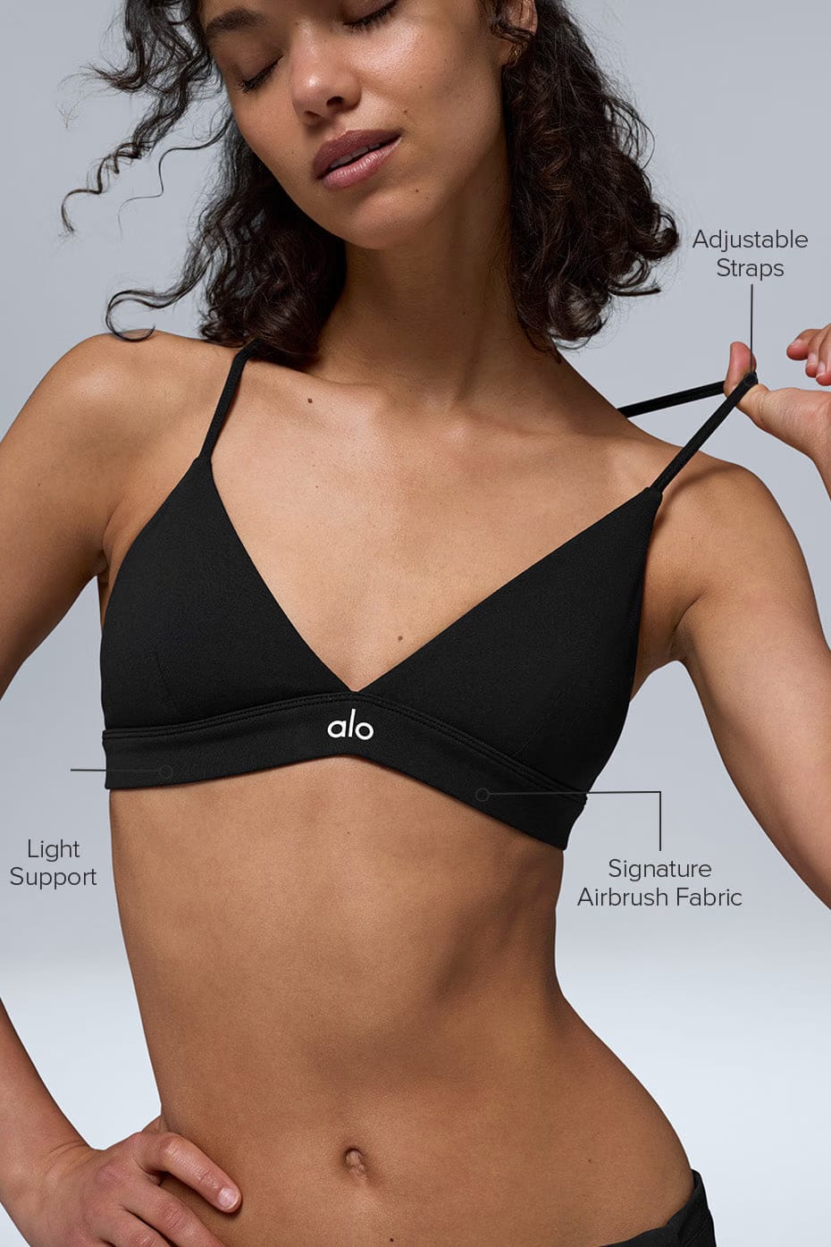 Alo Yoga Splendor Bra - Black