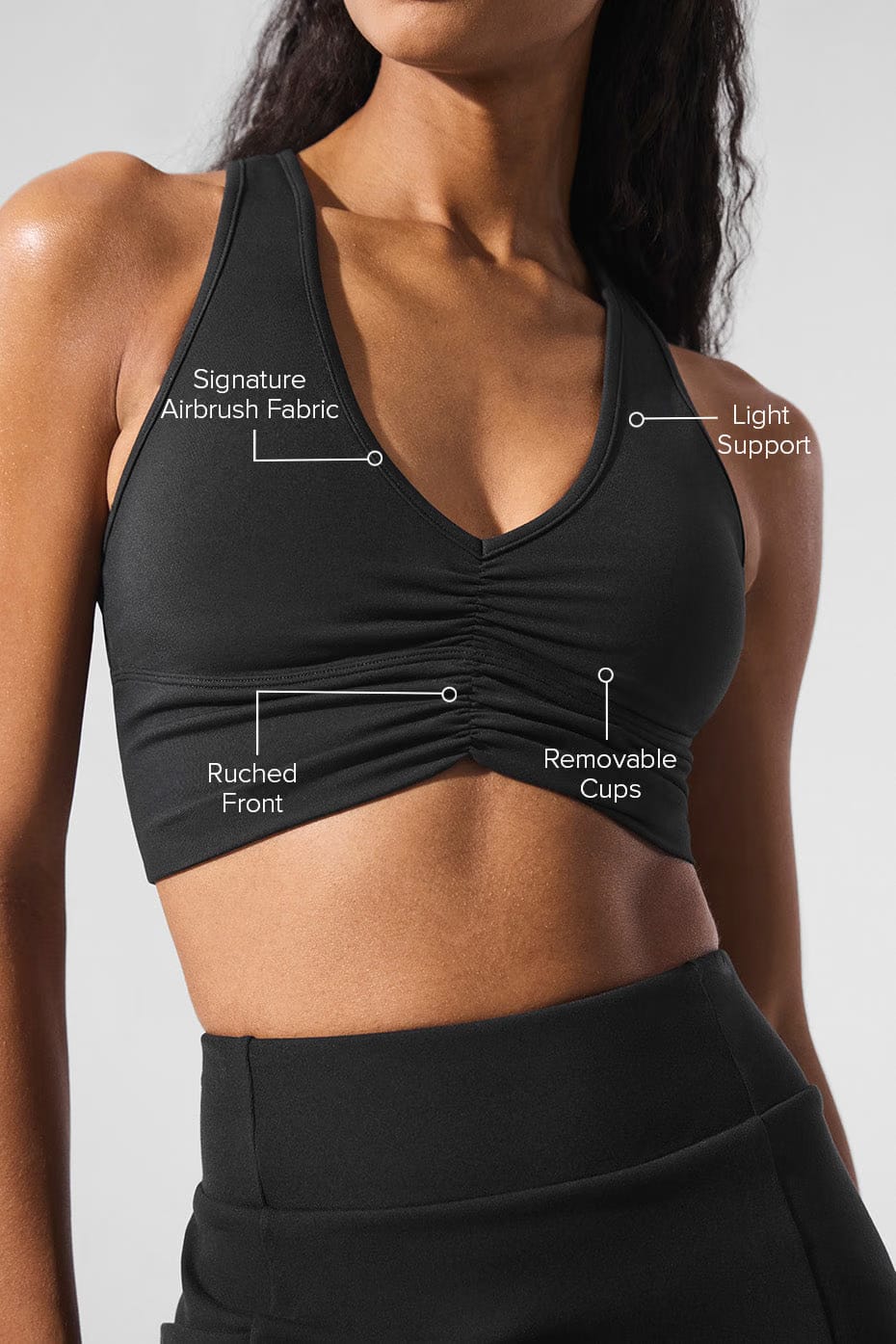 Alo Yoga Wild Thing Bra - Black