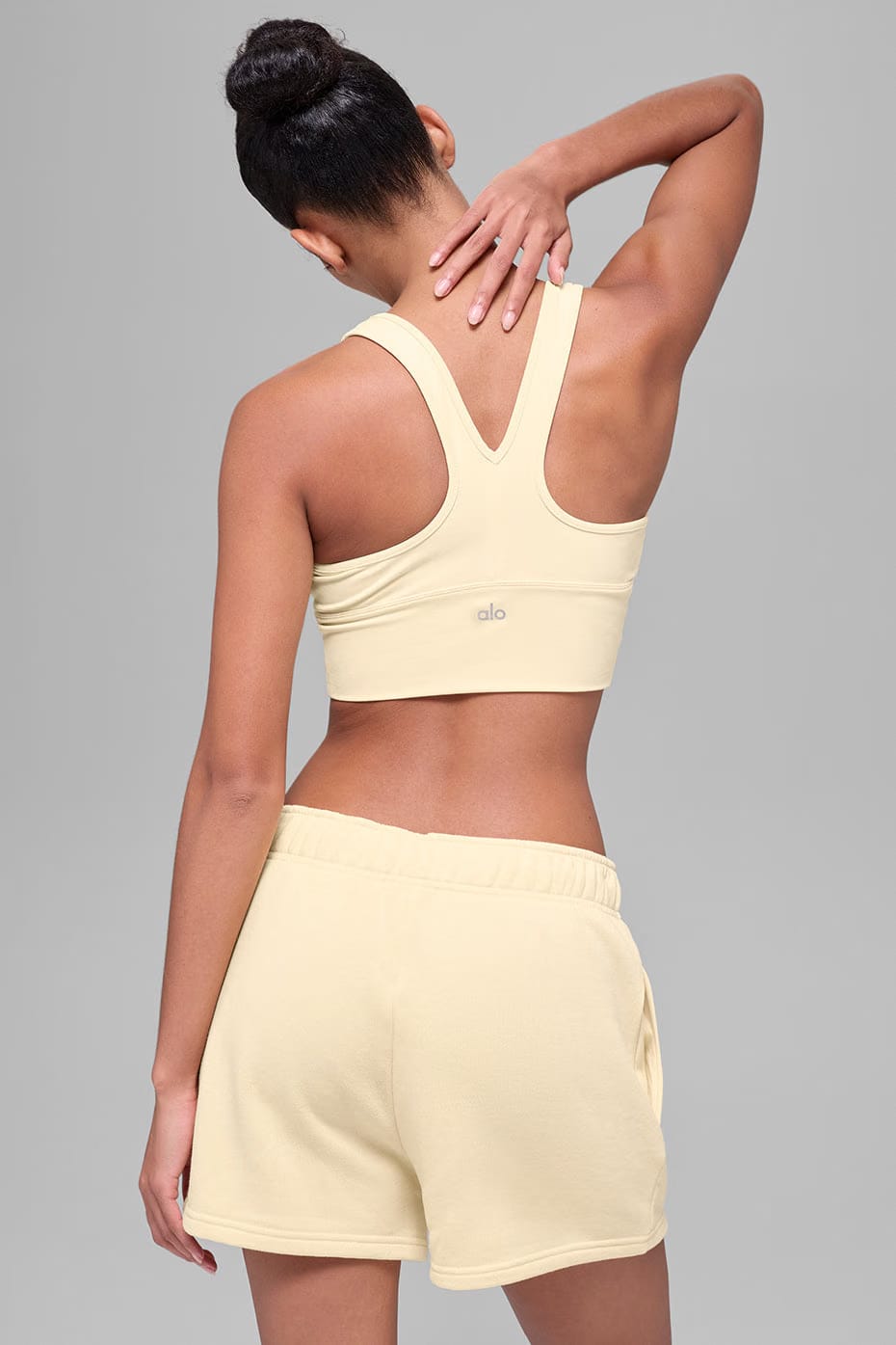 Alo Yoga Wild Thing Bra - Candlelight Yellow