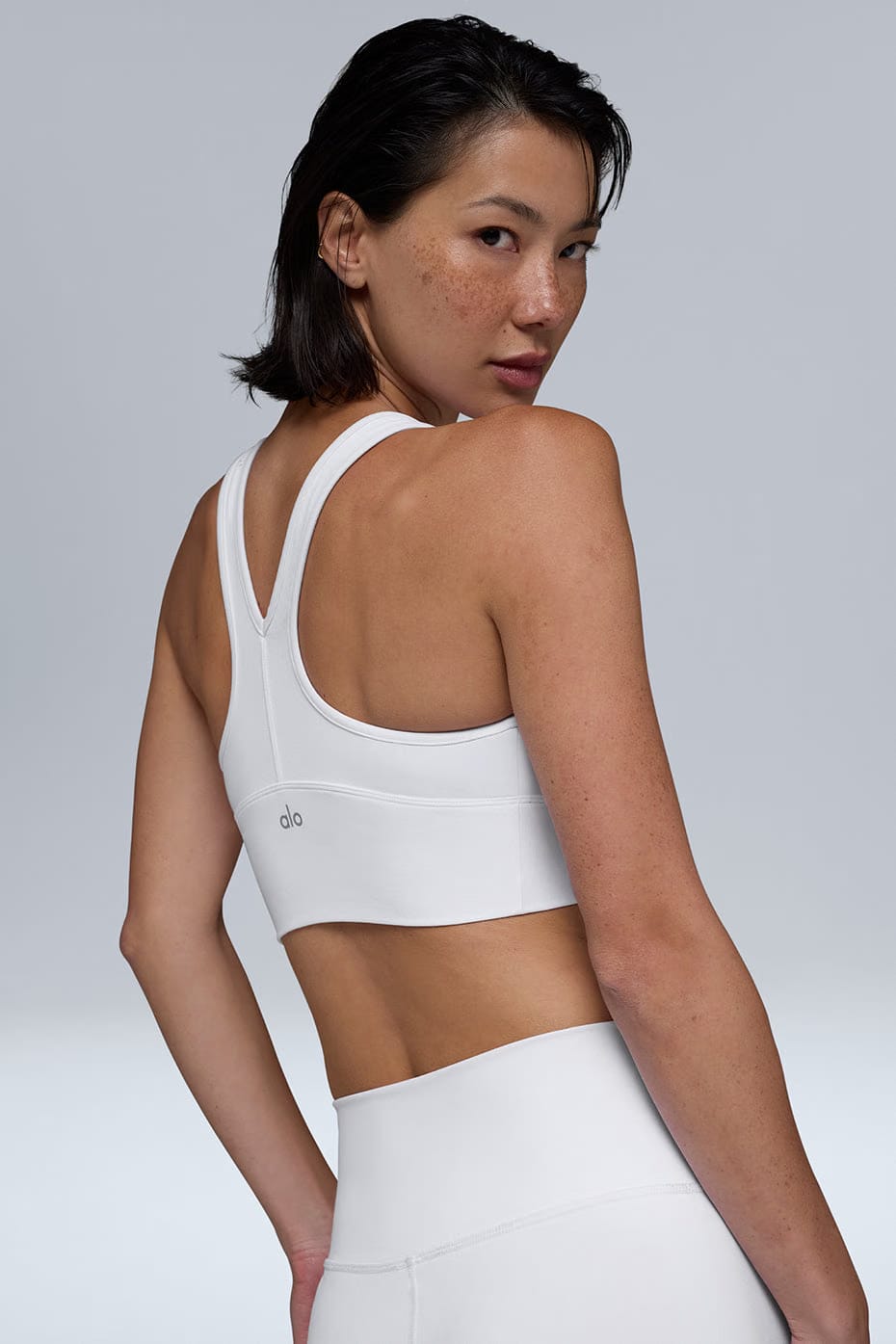 Alo Yoga Wild Thing Bra - White