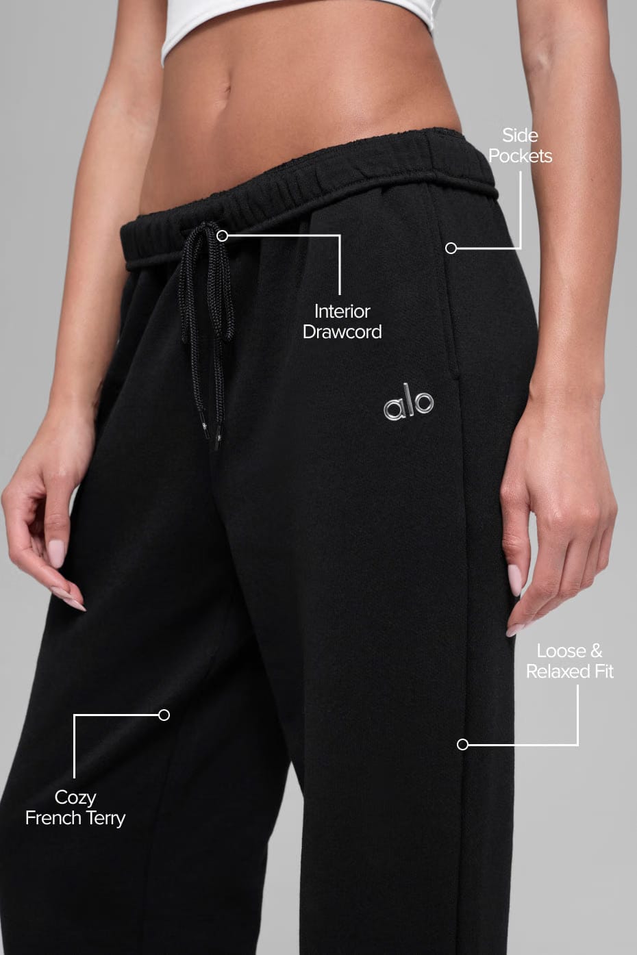 Alo Yoga Accolade Sweatpant - Black