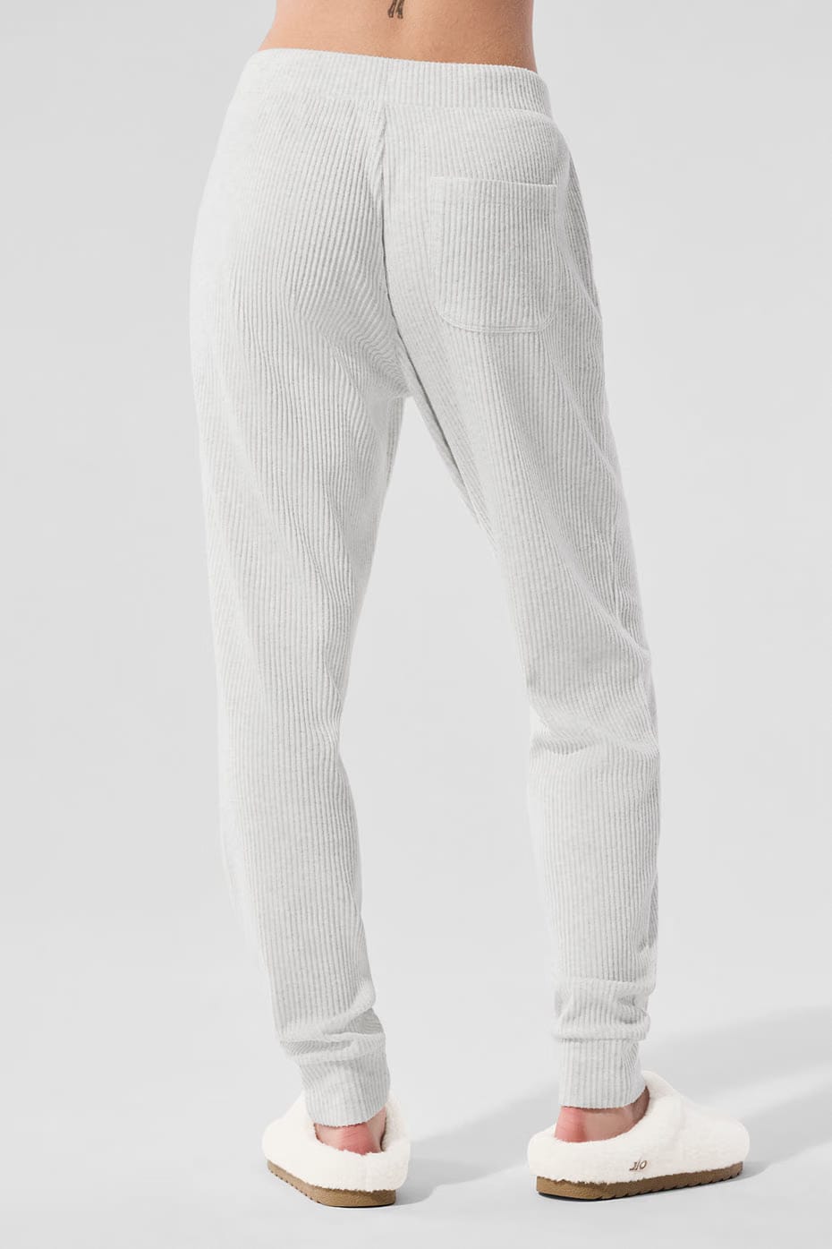 Alo Yoga Muse Sweatpant - White Heather