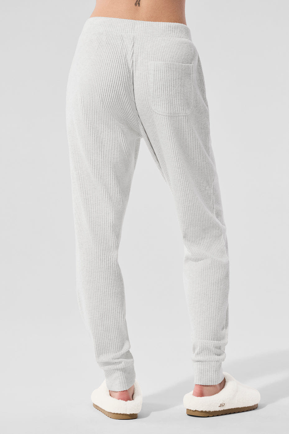 Alo Yoga Muse Sweatpant - White Heather