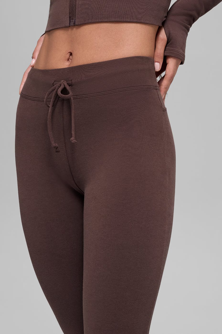 Alo Yoga Sway Bootcut Sweatpant - Brownstone