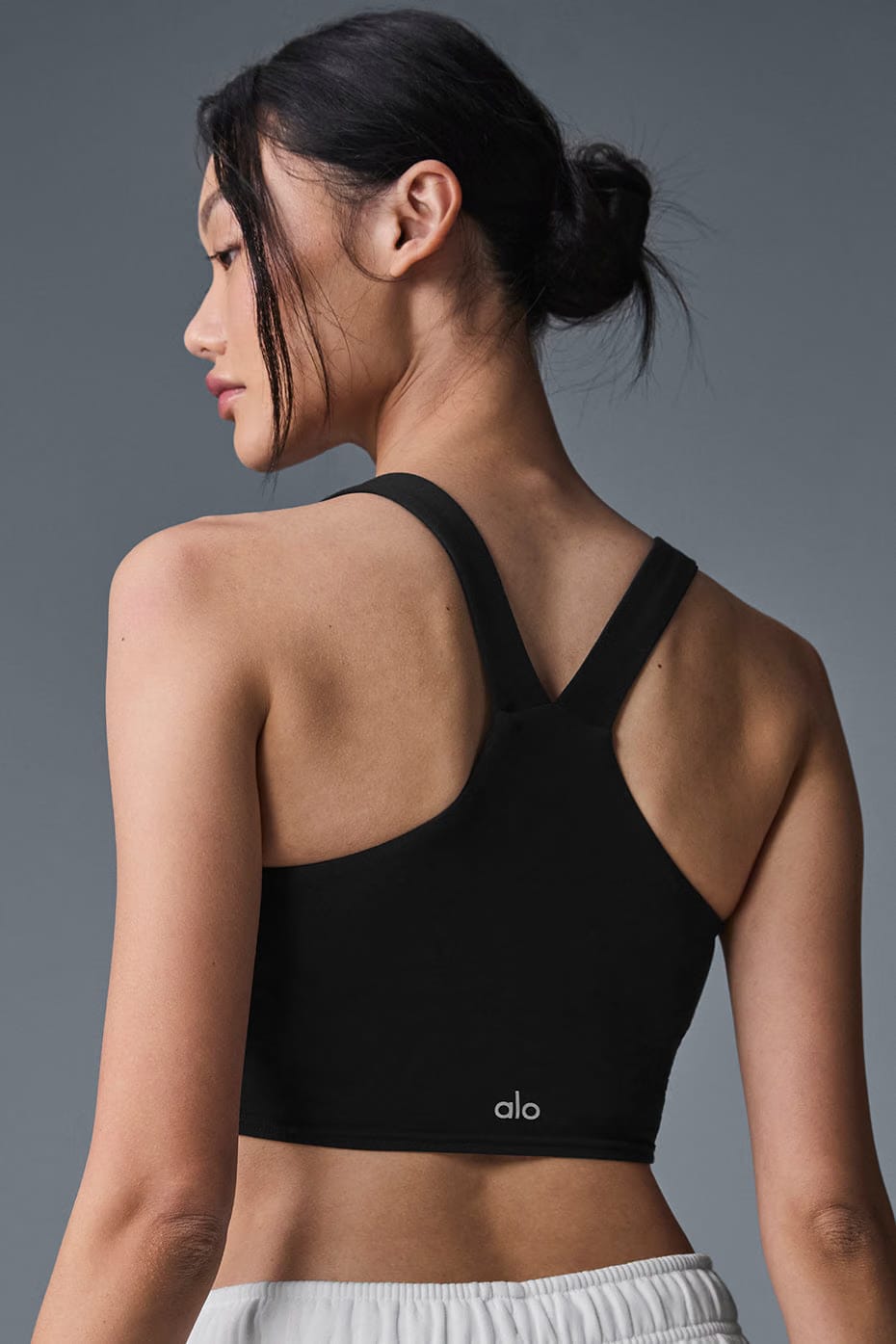 Alo Yoga Airbrush Real Bra Tank - Black